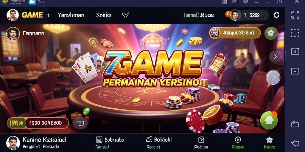 Tampilan menarik dari gameplay 7GAME yang seru.
