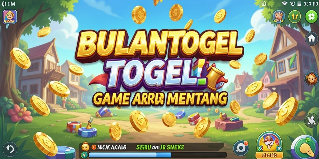 Gameplay seru BULANTOGEL yang penuh tantangan dan keseruan.