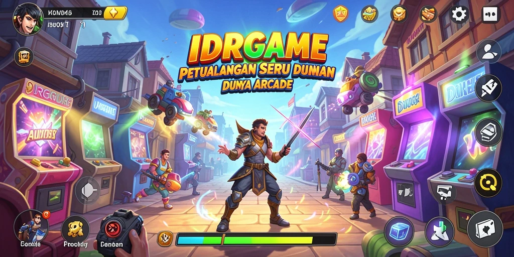 Tampilan gameplay menarik dan penuh aksi dari IDRGAME.