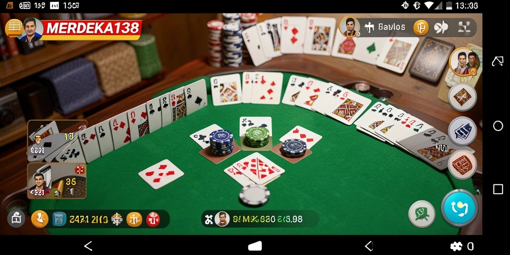 Tampilan gameplay seru dari MERDEKA138 yang penuh strategi.
