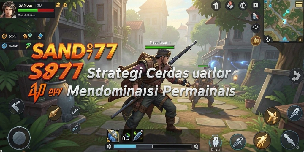 Tampilan gameplay SAND77 yang menarik dengan strategi mendalam.
